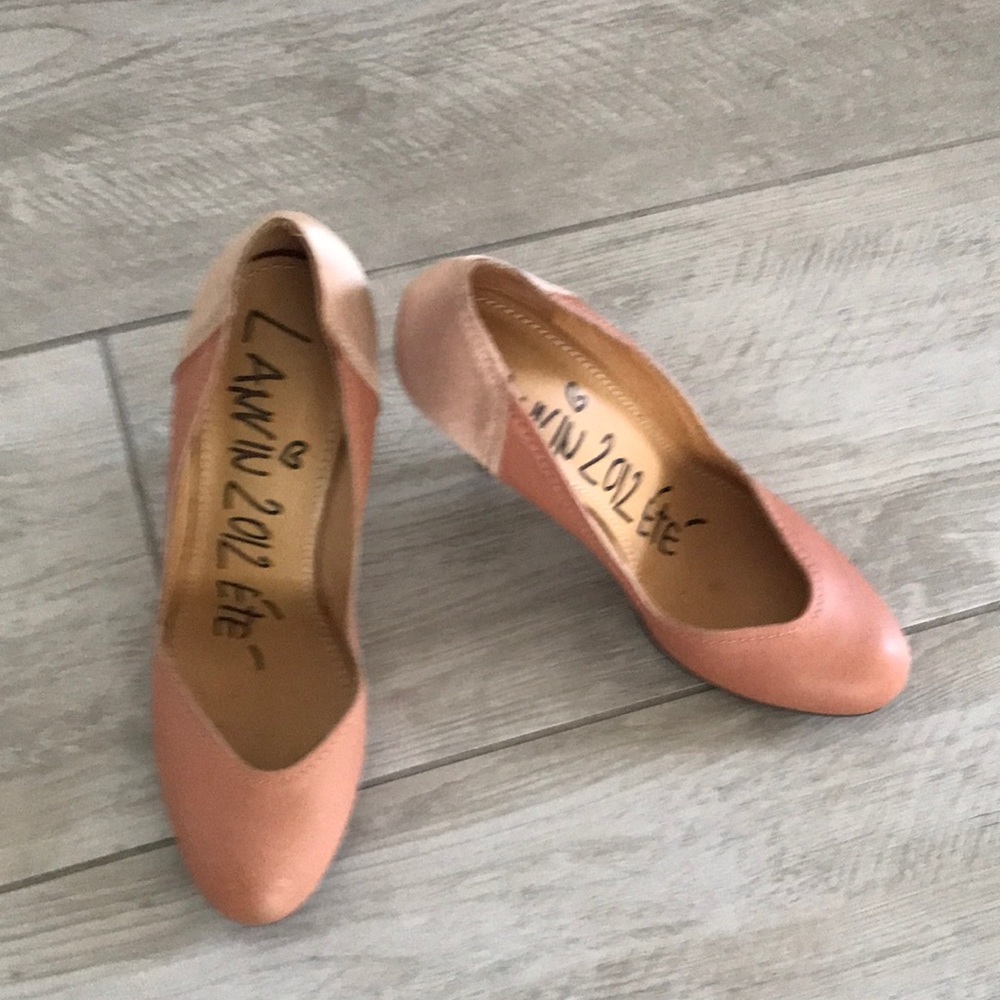 Landon heels, a beautiful pinkish tan!